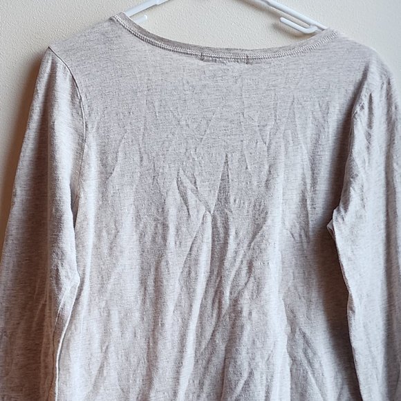 Banana Republic Cream/Magenta Scoop Neck Jersey Size Medium - Picture 14 of 16